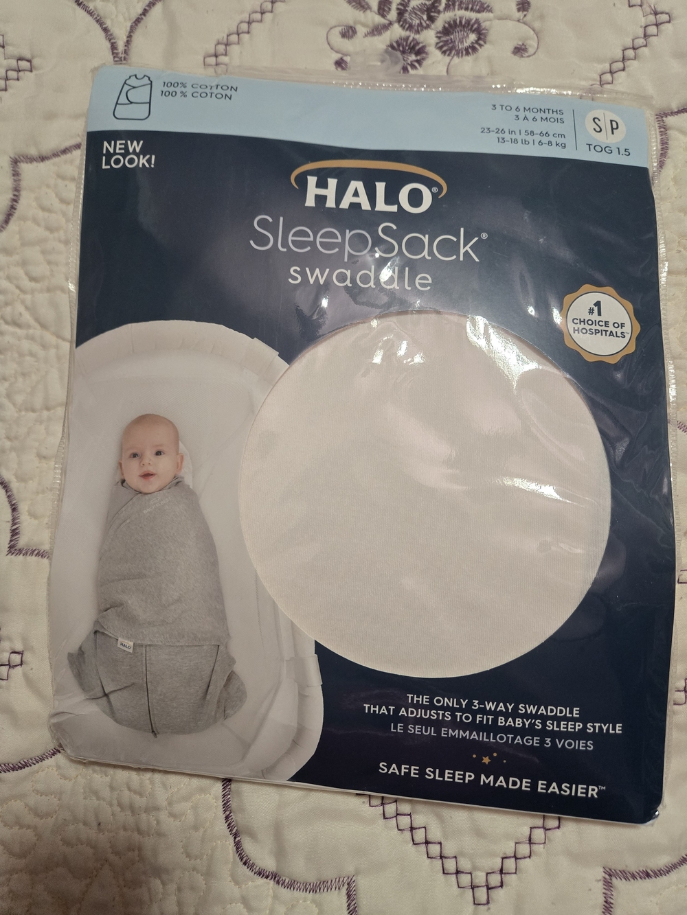 Halo SleepSack Swaddle - Light Pink